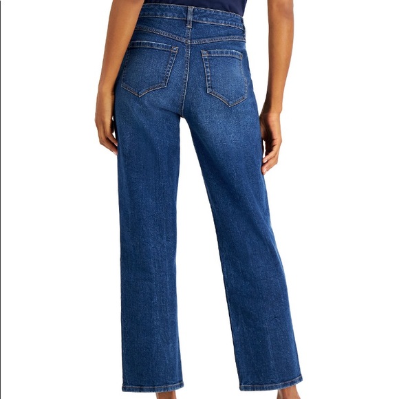 INC High-Rise Straight Leg Jeans - Picture 2 of 11